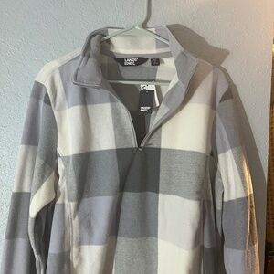 NWT Land’s End fleece zip up